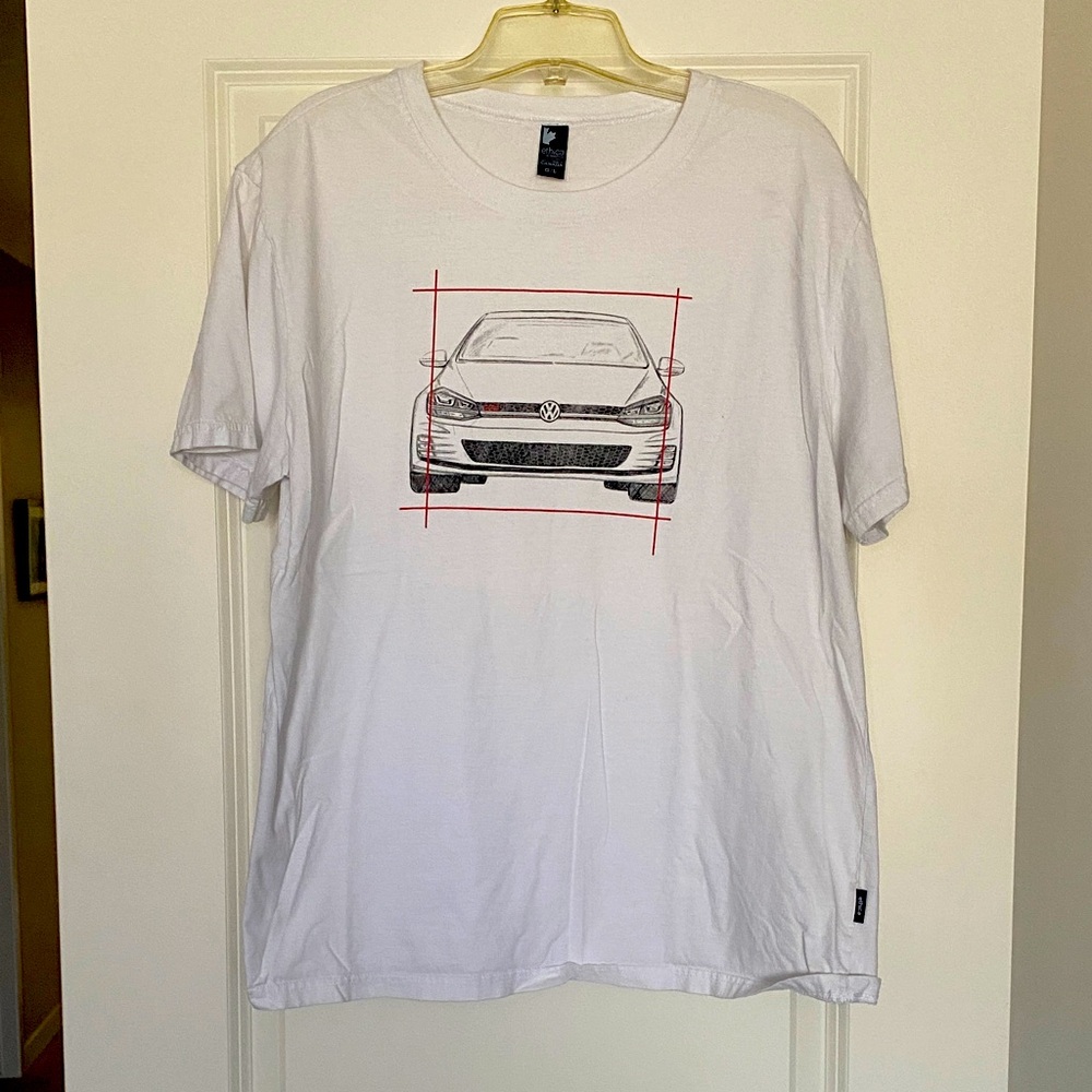 Etica White Car Graphic Tee